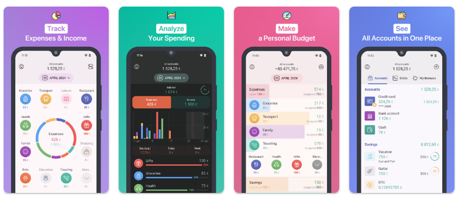 1Money App Screenshot aus dem App Store